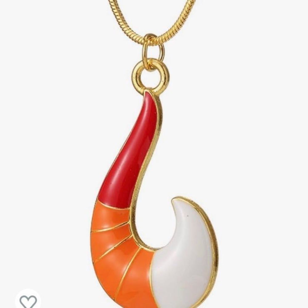 Moana Necklace Fox Tail Pendant Snake Chain Clavicle Chain